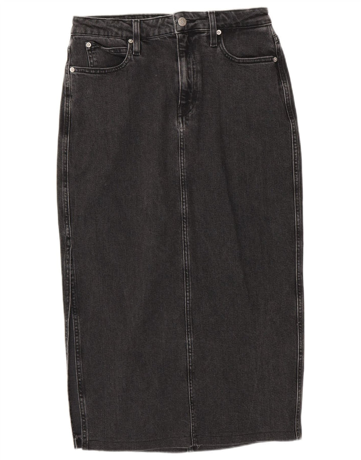Calvin Klein ženska traper suknja W30 srednje sivi pamuk