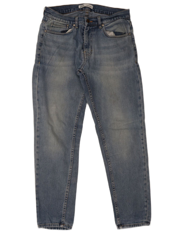 Zara muške sužene traperice EU 42 Large W32 L30 Plave