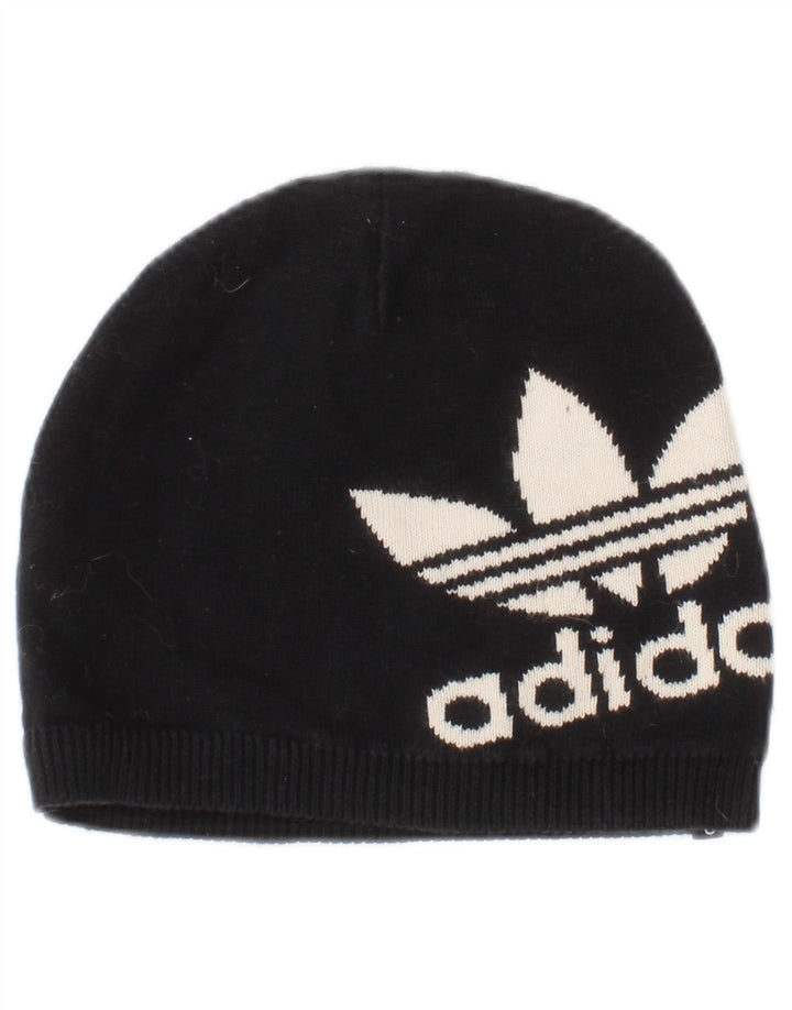 Adidas ženska kapa s grafičkom kapom jedne veličine, crni pamuk