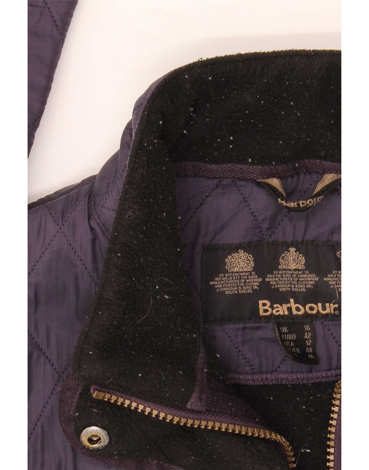 Barbour ženska prošivena jakna UK 16 velika tamnoplava