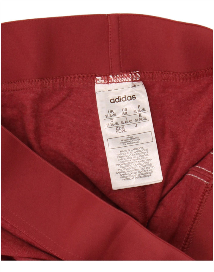 ADIDAS ženske tajice UK 8/10 Male bordo pamuk