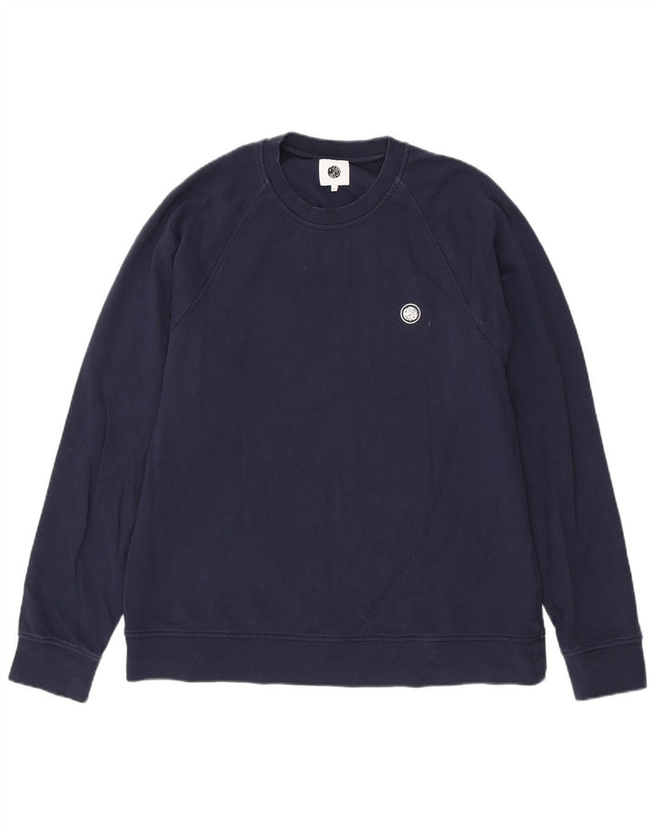 Pretty Green muški džemper XL tamnoplavi pamuk