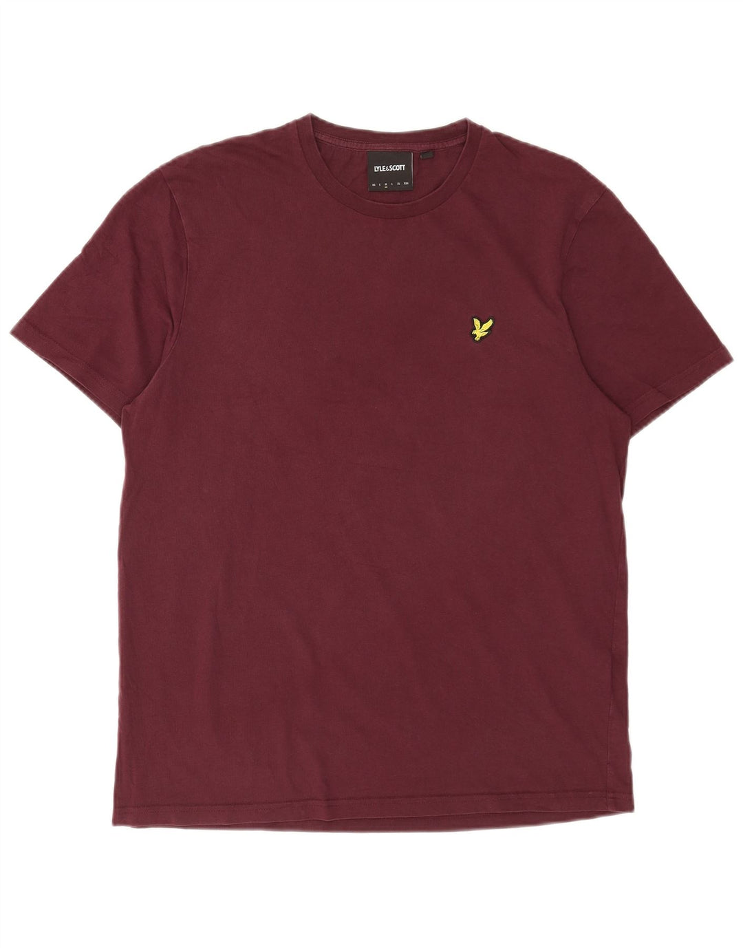 Gornji dio muške majice Lyle & Scott srednje kestenjaste boje