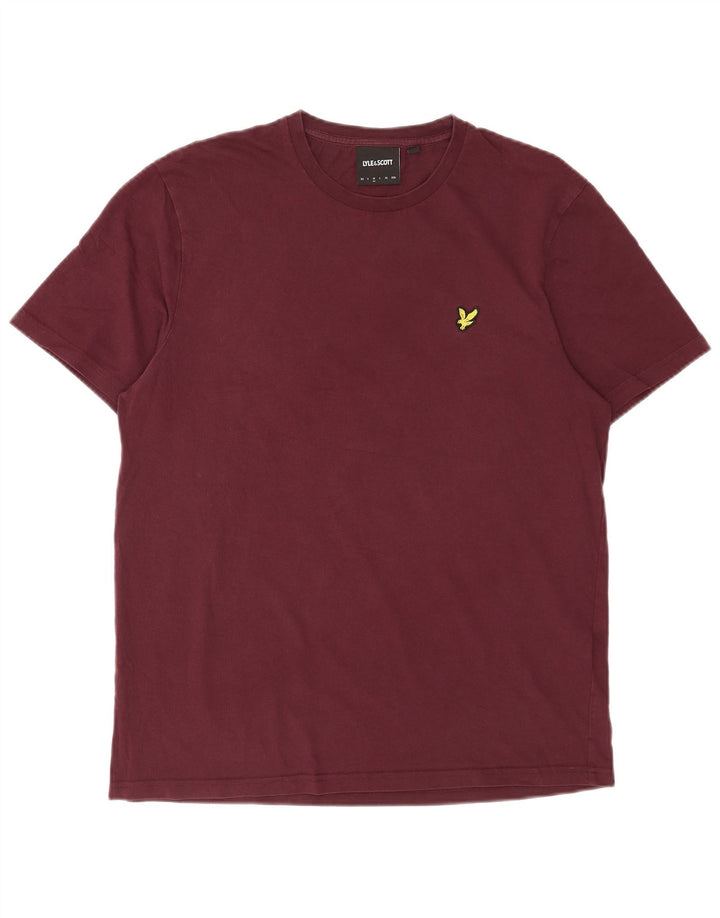 Gornji dio muške majice Lyle & Scott srednje kestenjaste boje