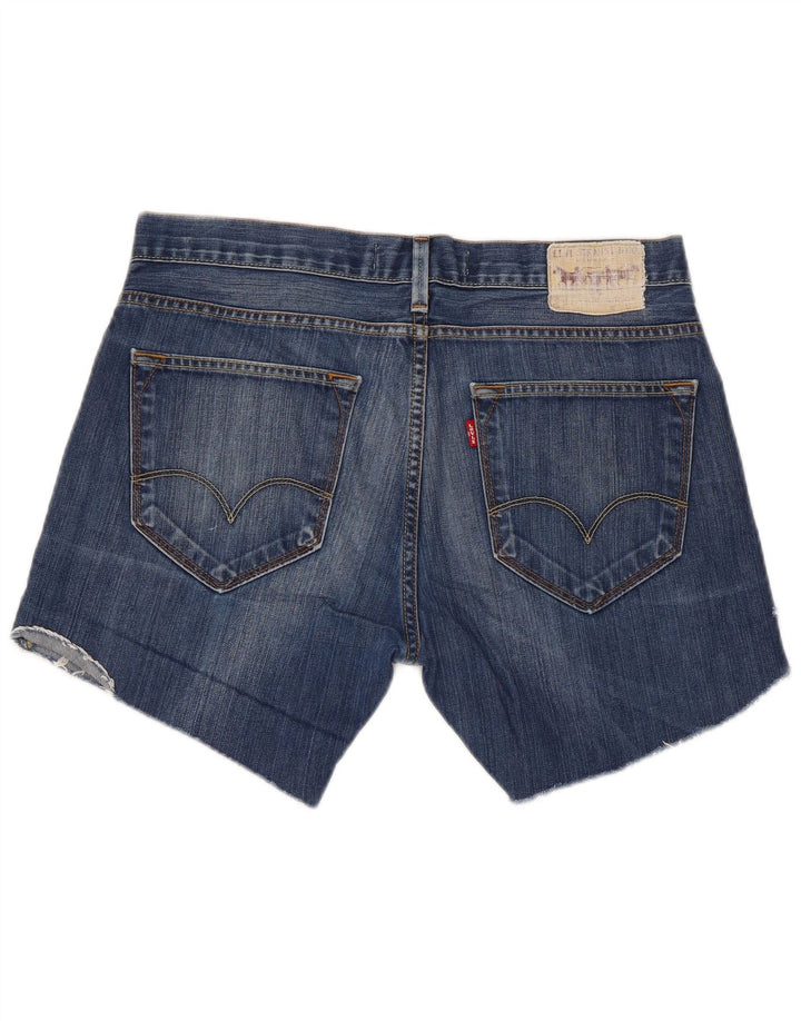 Levi's muške 506 obične traper kratke hlače W34 veliki plavi pamuk