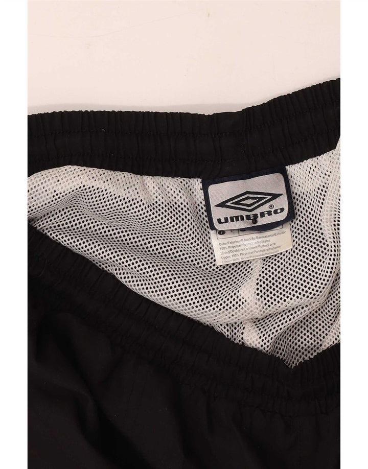 Umbro muške kratke sportske kratke hlače od crnog poliestera