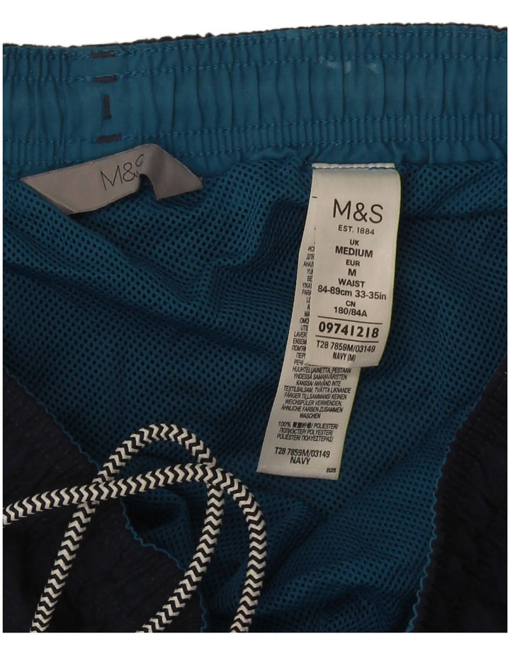 Marks & Spencer muške kratke hlače za plivanje Srednje tamnoplavi poliester