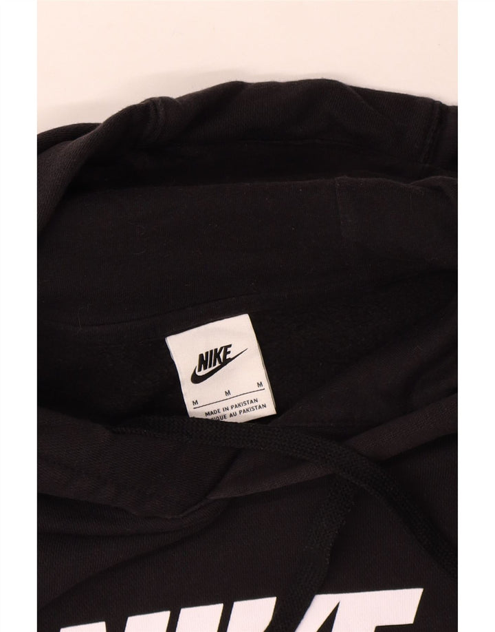 Nike muška majica s kapuljačom srednje veličine, crni pamuk