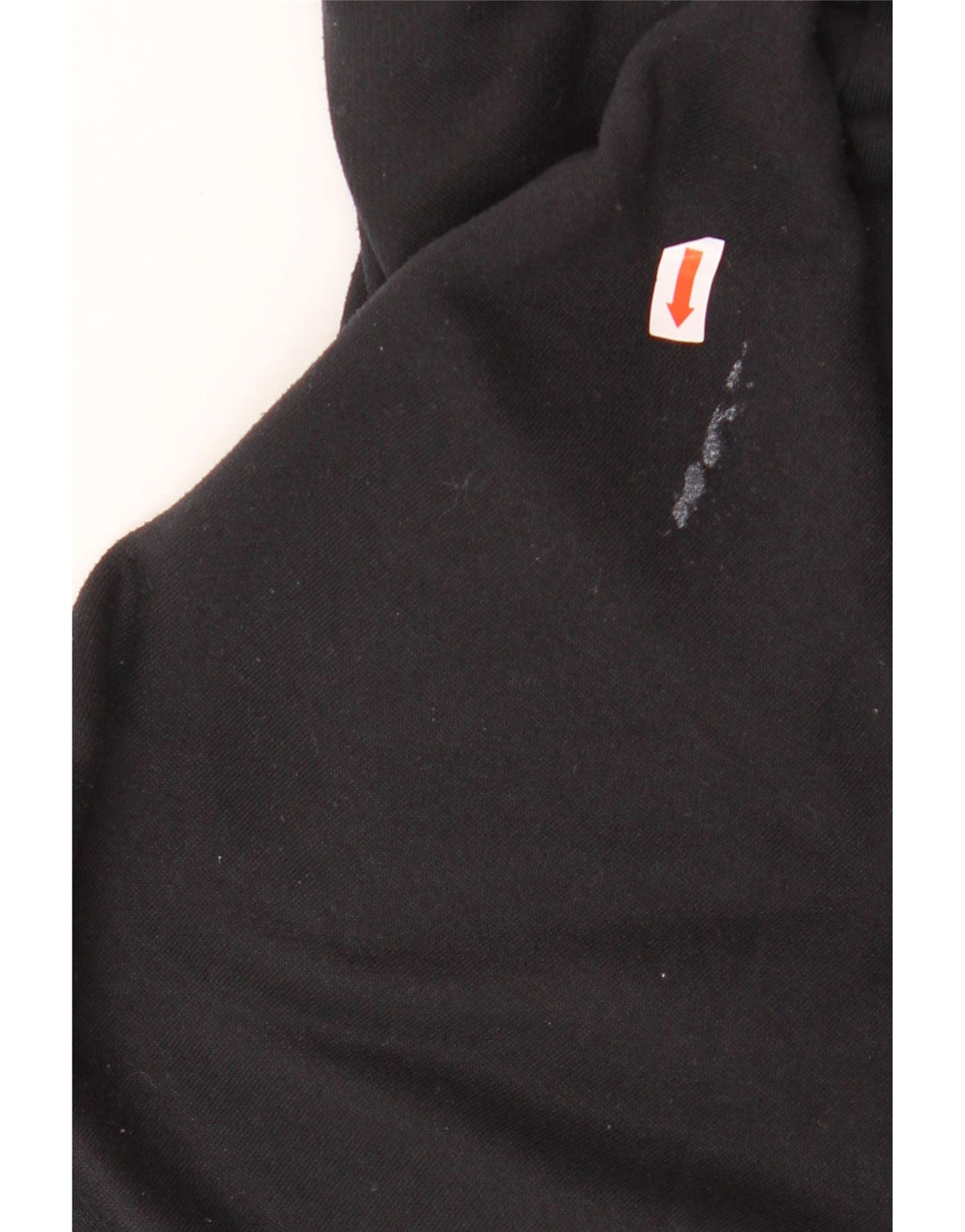 NIKE Mens Dri Fit Zip Hoodie Sweater XL Black Polyester