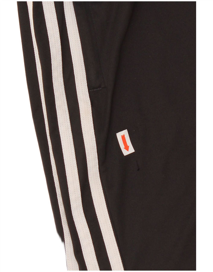 Sportske kratke hlače Adidas Climalite za dječake 13-14 godina, crni poliester