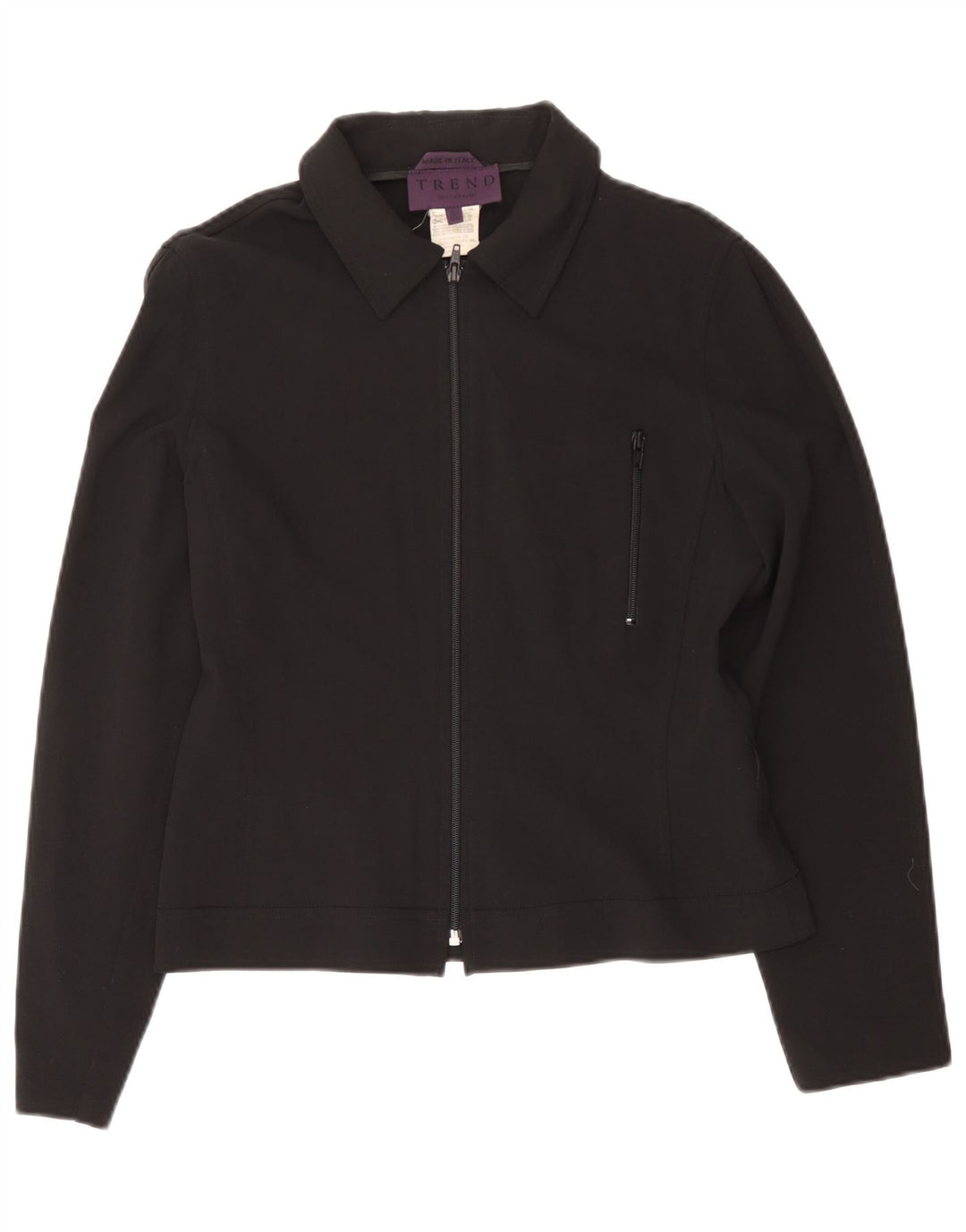 Trend ženska bomber jakna IT 44 srednje tamnoplava viskoza