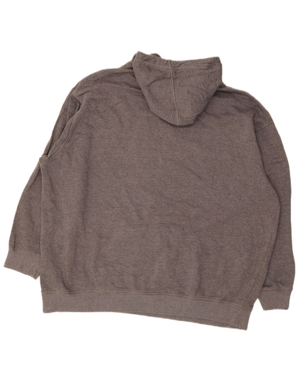 Reebok muška majica s kapuljačom s grafičkim motivima 3XL, sivi pamuk