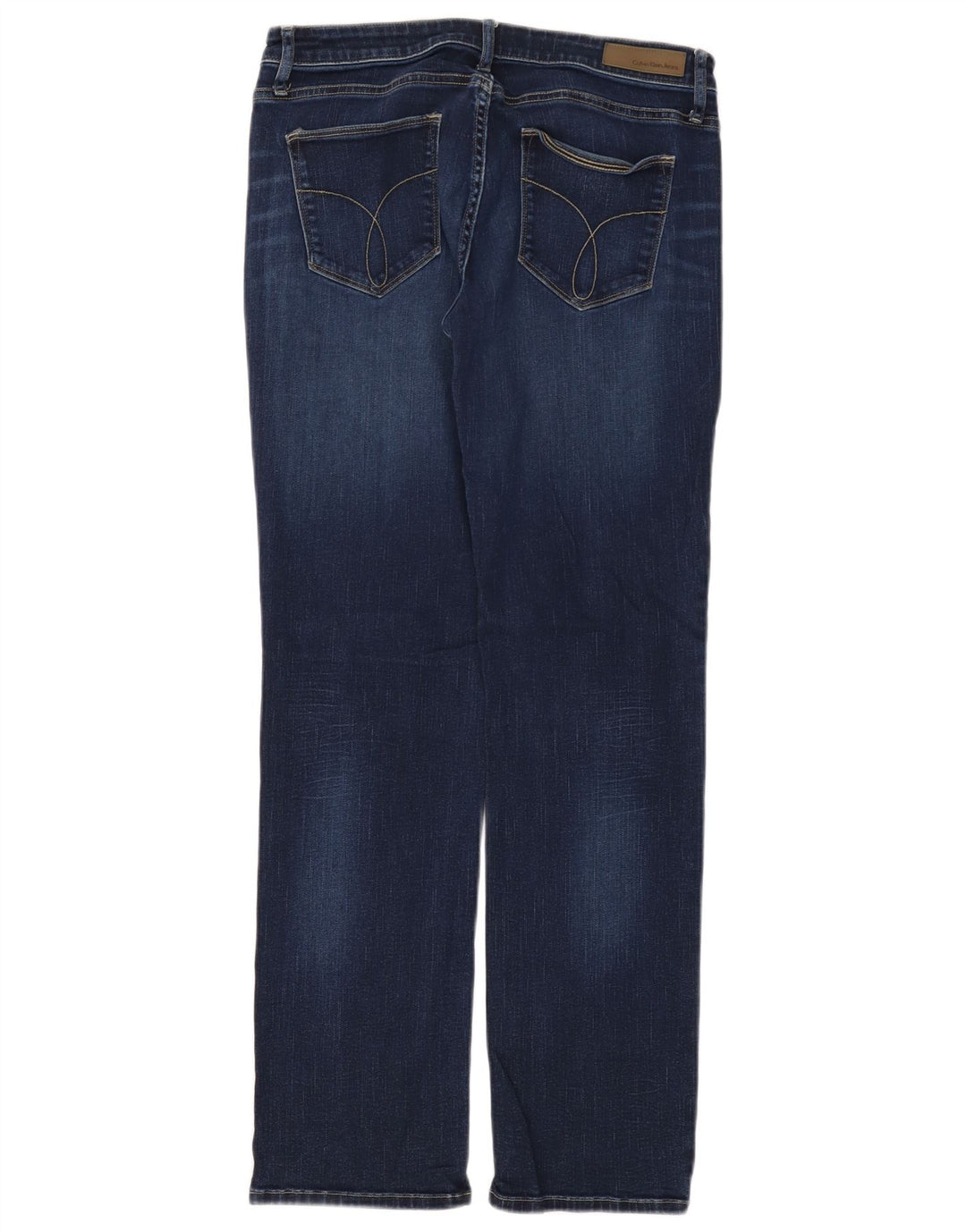 Calvin Klein ženske ravne traperice W30 L32 tamnoplave