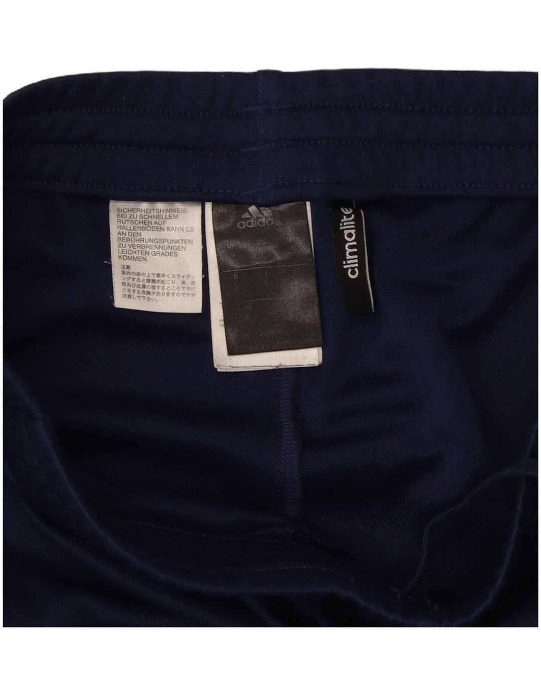 Adidas muške trenirke Climalite male tamnoplave hlače od poliestera