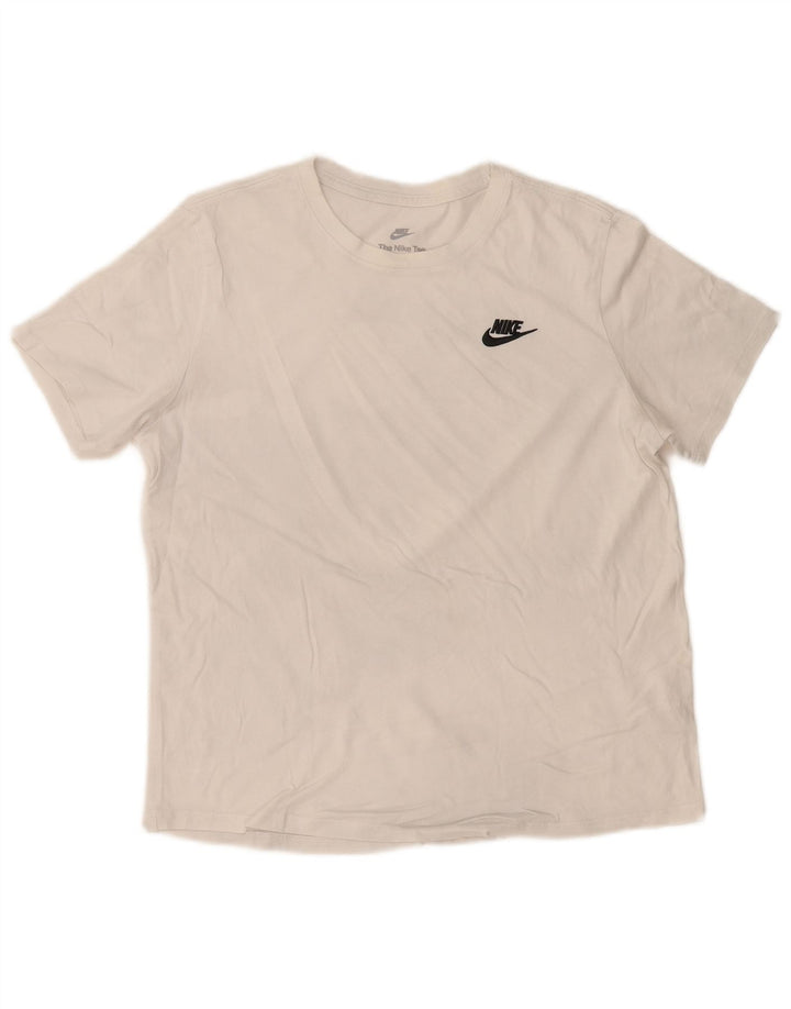 Nike muška majica kratkih rukava Srednje bijeli pamuk