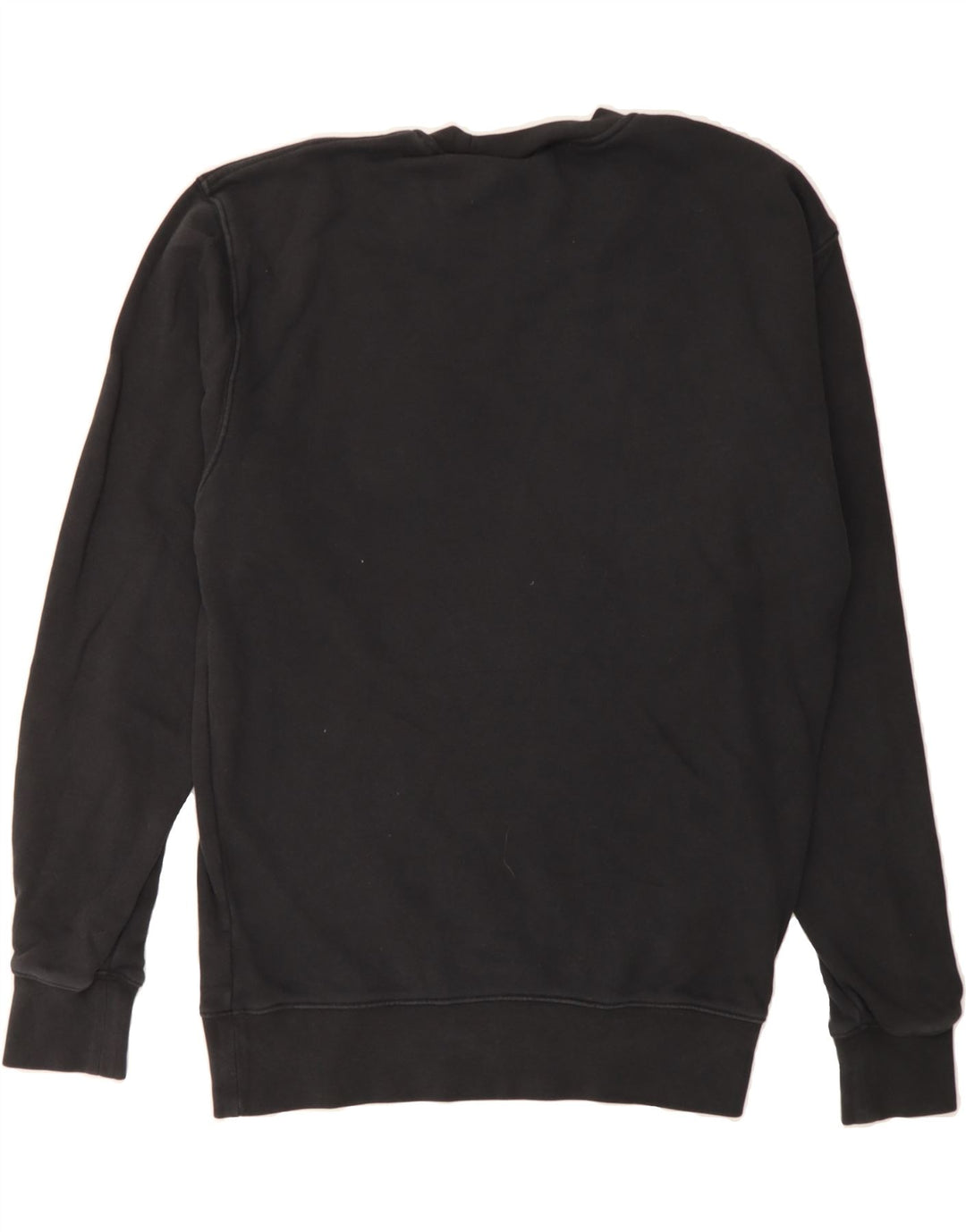 ADIDAS Mens Graphic Sweatshirt Jumper Small Black Cotton Vintage Adidas and Second-Hand Adidas from Messina Hembry 