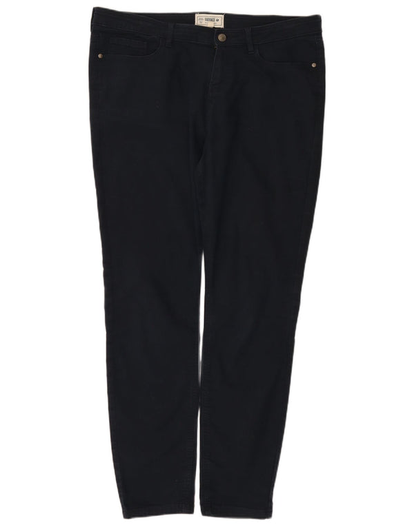 Fat Face Womens Slim Jeans UK 16 Large W36 L29 Navy Blue Cotton