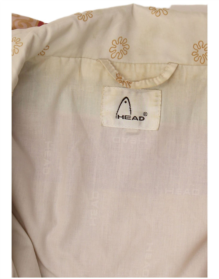 HEAD ženska bomber jakna UK 20 2XL bijela cvjetna