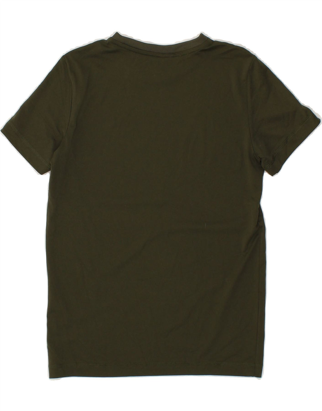 PUMA Boys T-Shirt Top 11-12 Years Khaki Vintage Puma and Second-Hand Puma from Messina Hembry 