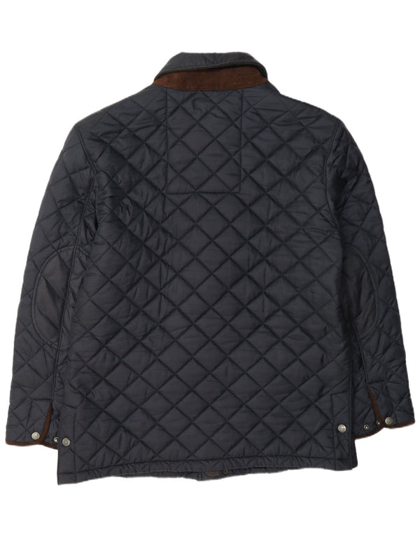 Crew Clothing Muška prošivena jakna UK 44 2XL tamnoplavi najlon