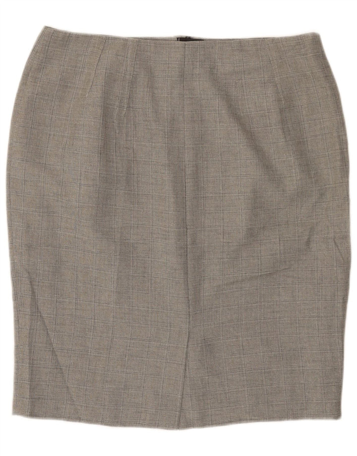Marks & Spencer ženska pencil suknja UK 16 Large W36 sivi poliester
