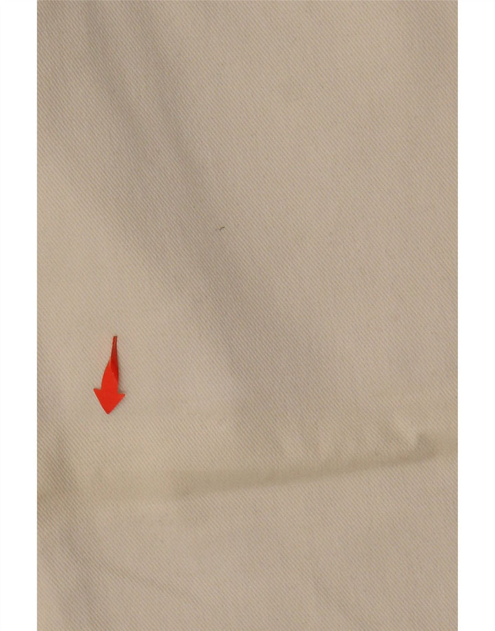 ARIZONA Ženske sužene ležerne hlače visokog struka W28 L28 Bež pamuk