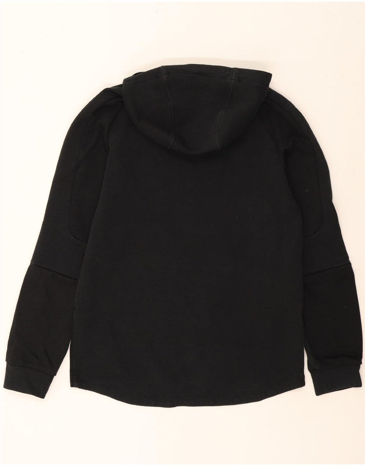PUMA Mens Hoodie Jumper Medium Black Vintage Puma and Second-Hand Puma from Messina Hembry 