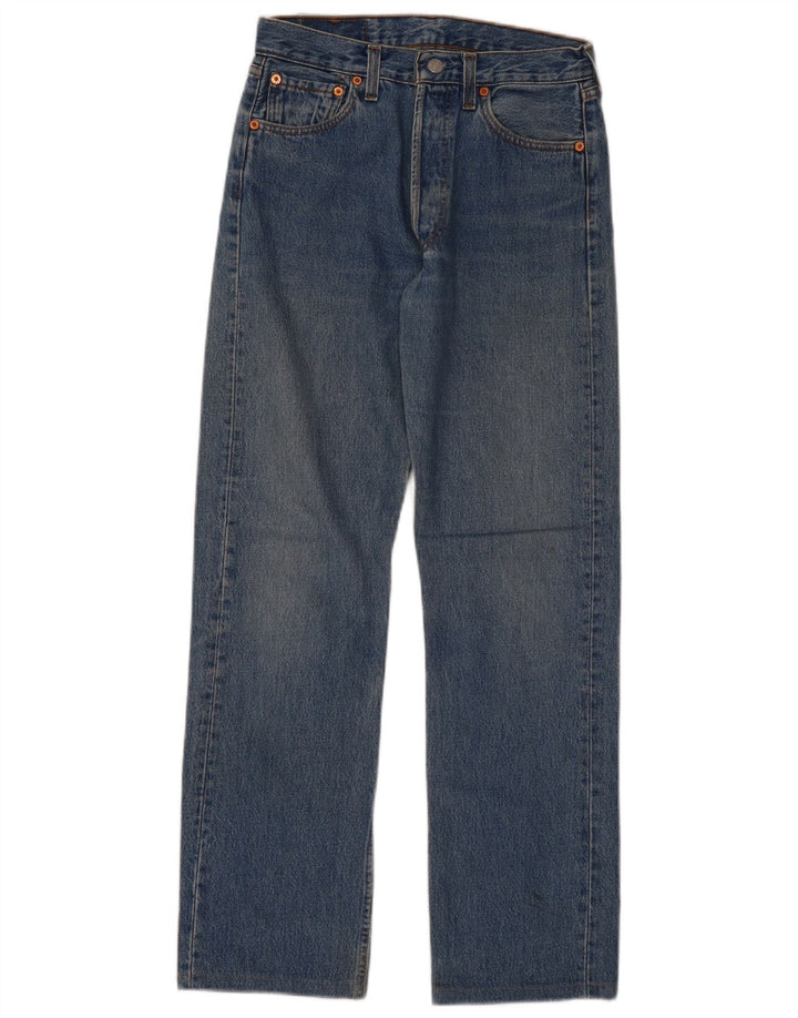 Levi's ženske 501 ravne traperice W29 L30 plave