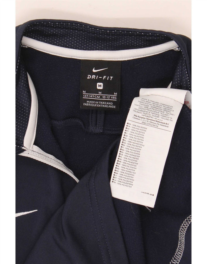 Nike Boys Dri Fit Pullover Top Trenirka 10-11 Years Medium tamnoplava