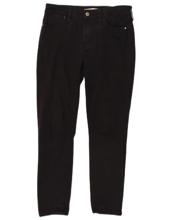 Calvin Klein Womens Skinny Cropped Jeans W29 L25 Black Lyocell