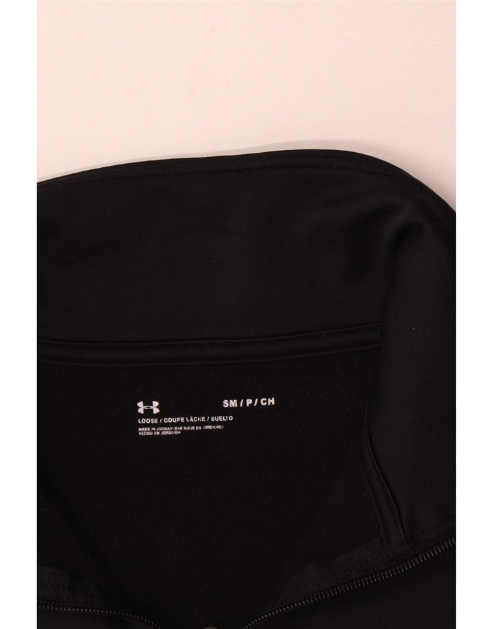 Under Armour Ženska prekomjerna majica s kratkim rukavima UK 10 Mala crna