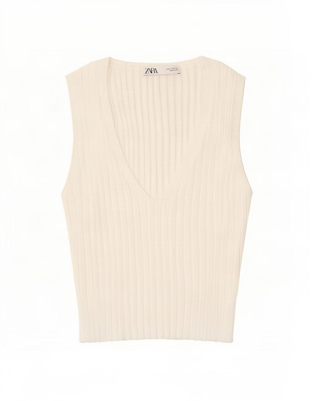 Zara ženski prsluk UK 8 Small White