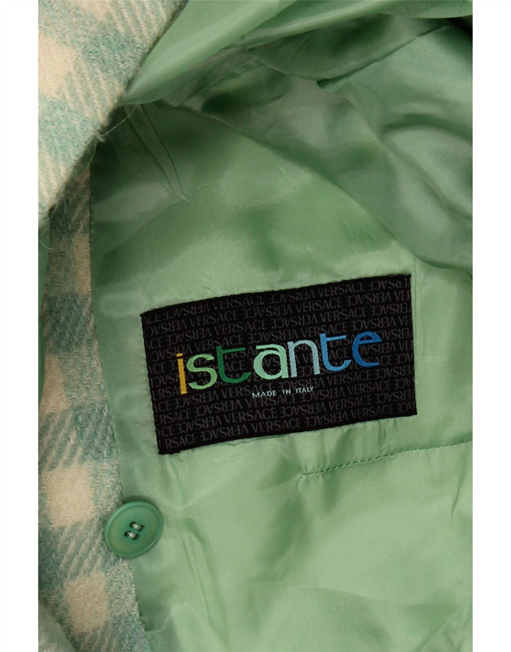 Istante ženski kaput s dvostrukim kopčanjem UK 14 srednje zelene boje