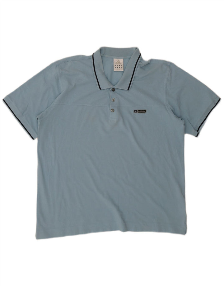 Adidas muška polo majica 2XL plavi pamuk