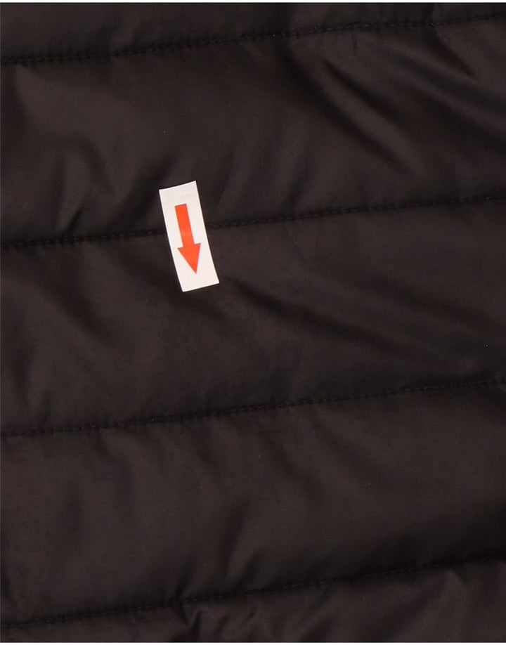 Ellesse muška grafička podstavljena jakna UK 40 veliki crni poliester