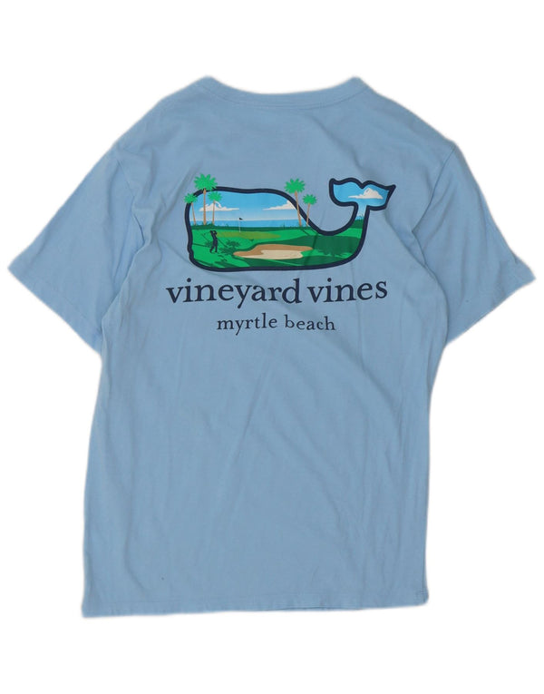 Vineyard Vines Muška majica kratkih rukava XS s plavim pamukom
