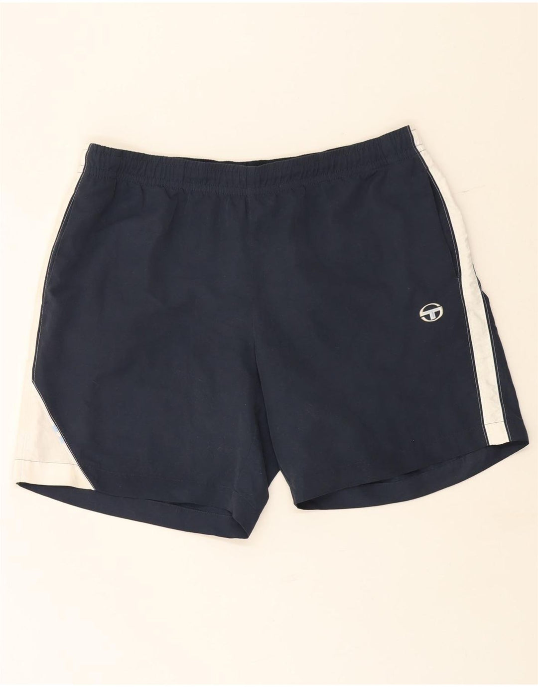 Sergio Tacchini muške sportske kratke hlače 2XL tamnoplavi poliester u boji