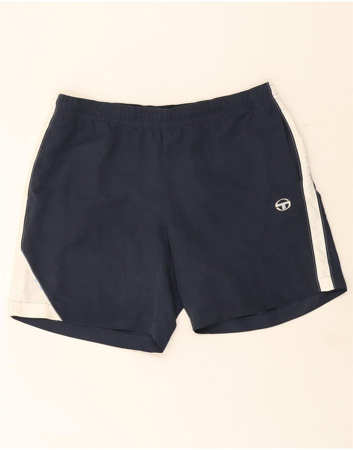 Sergio Tacchini muške sportske kratke hlače 2XL tamnoplavi poliester u boji