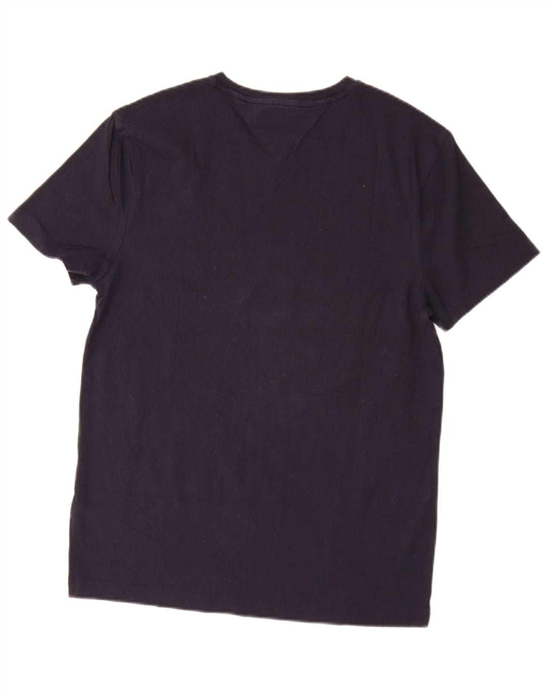 TOMMY HILFIGER Muška rastezljiva majica kratkih rukava srednjeg kroja, tamnoplavi pamuk