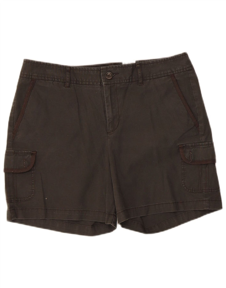 Dockers ženske kargo kratke hlače US 8 srednje W32 sivi pamuk