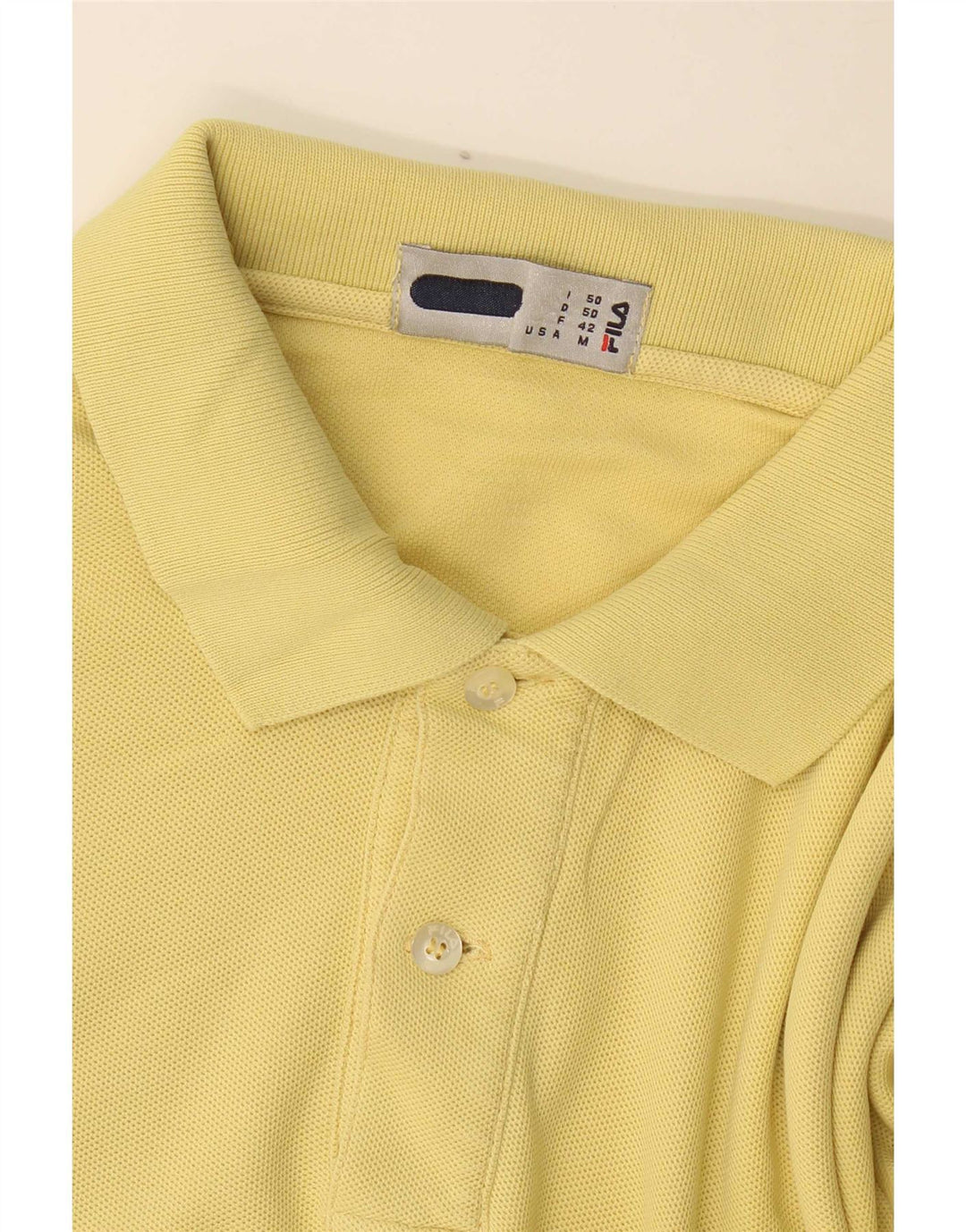 Fila muška polo majica Srednje žuta