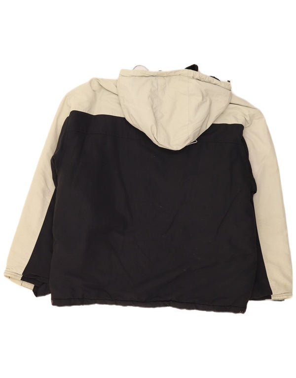 CHAMPION Muška jakna vjetrovka s kapuljačom UK 40 velika crna boja