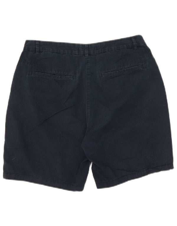Marks & Spencer ženske chino kratke hlače UK 12 srednje W31 tamnoplavi pamuk