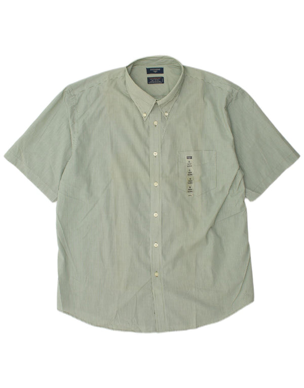 DOCKERS muška košulja Stain Defender, veličina 17 1/2 XL, zelene pruge