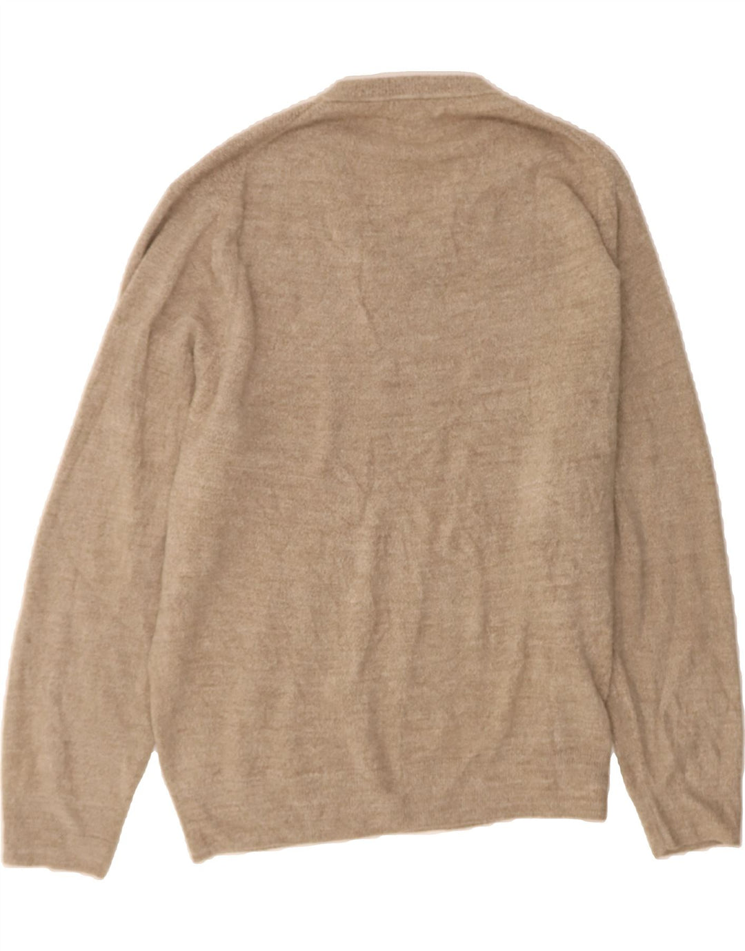 DOCKERS Mens V-Neck Jumper Sweater 2XL Grey Acrylic Vintage Dockers and Second-Hand Dockers from Messina Hembry 