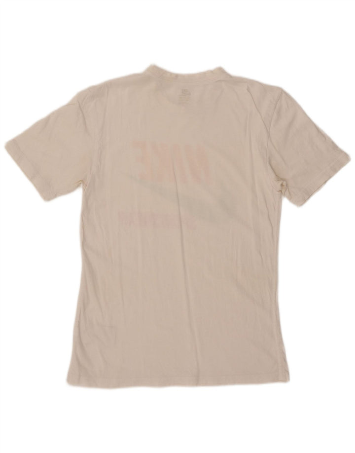 NIKE Muška majica s grafičkim motivima UK 34/35 XS bijeli pamuk