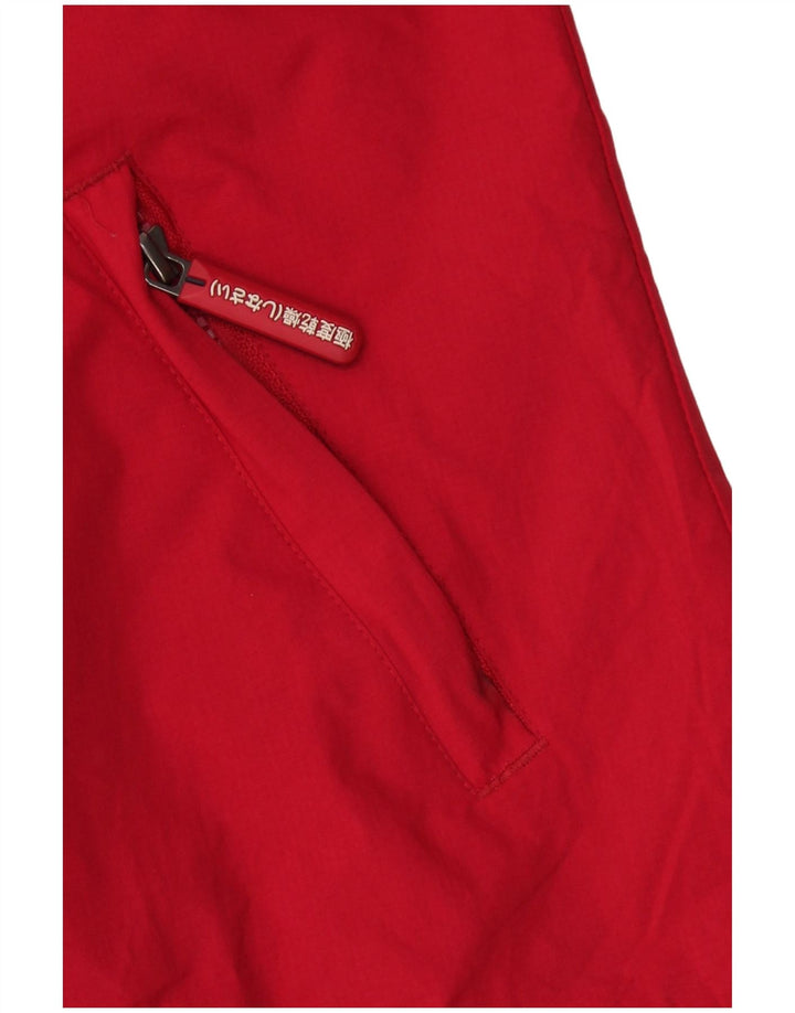 Superdry ženska jakna vjetrovka s kapuljačom UK 16 velika crvena