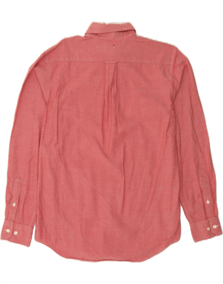 NAUTICA Mens Shirt Medium Pink Cotton Vintage Nautica and Second-Hand Nautica from Messina Hembry 