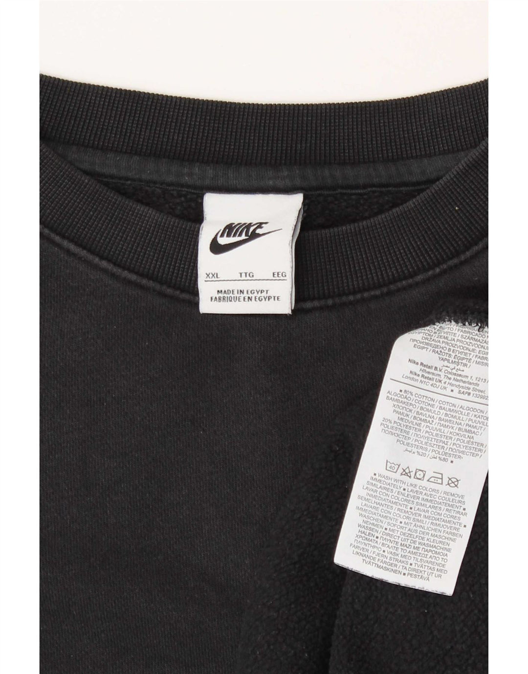 Nike muški džemper 2XL crni pamuk