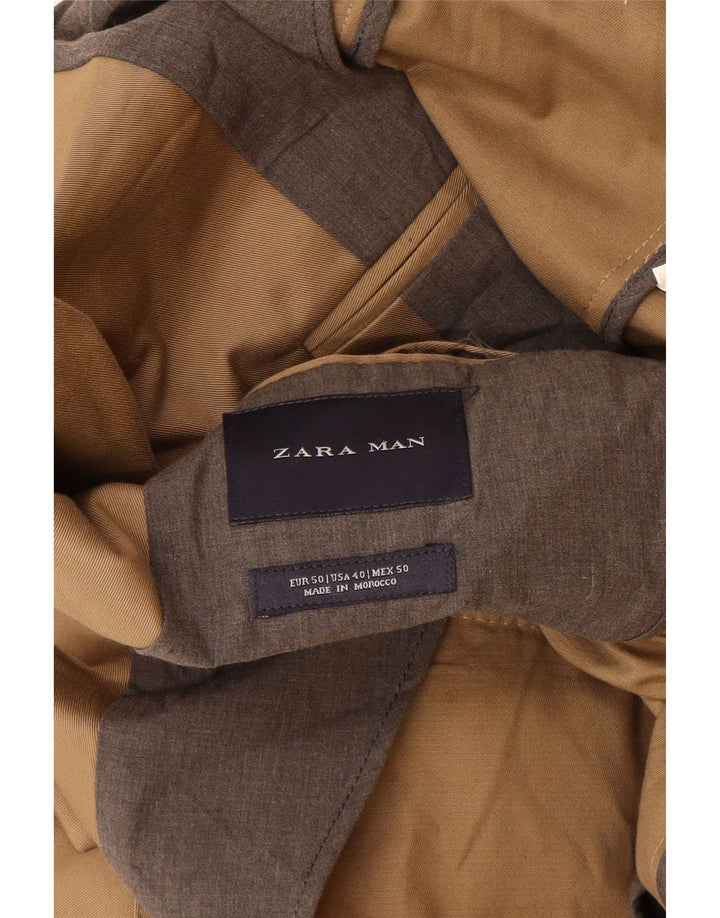 Zara muška jakna sa 2 gumba EU 50 srednje smeđa